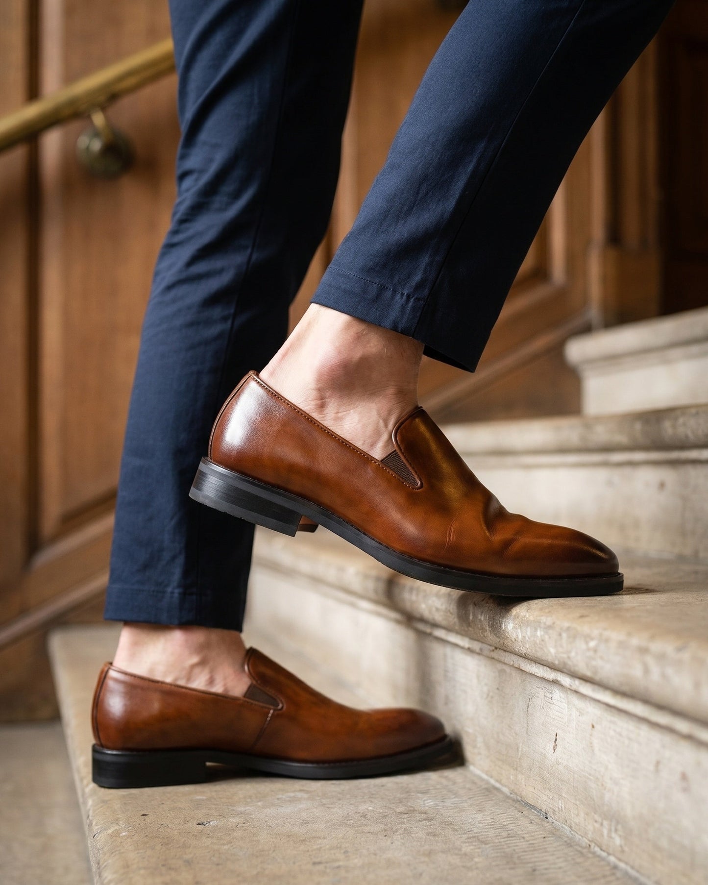 Giuseppe Leather Slip-On Loafer
