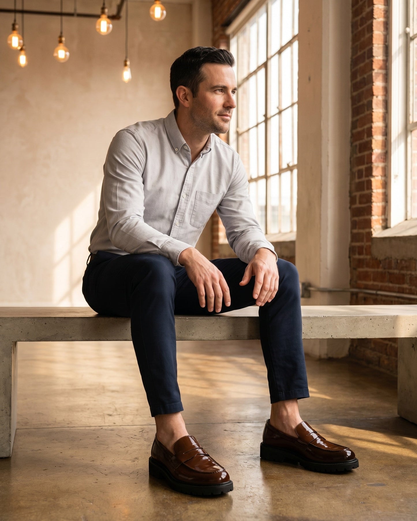 Filippo Penny Strap Loafer