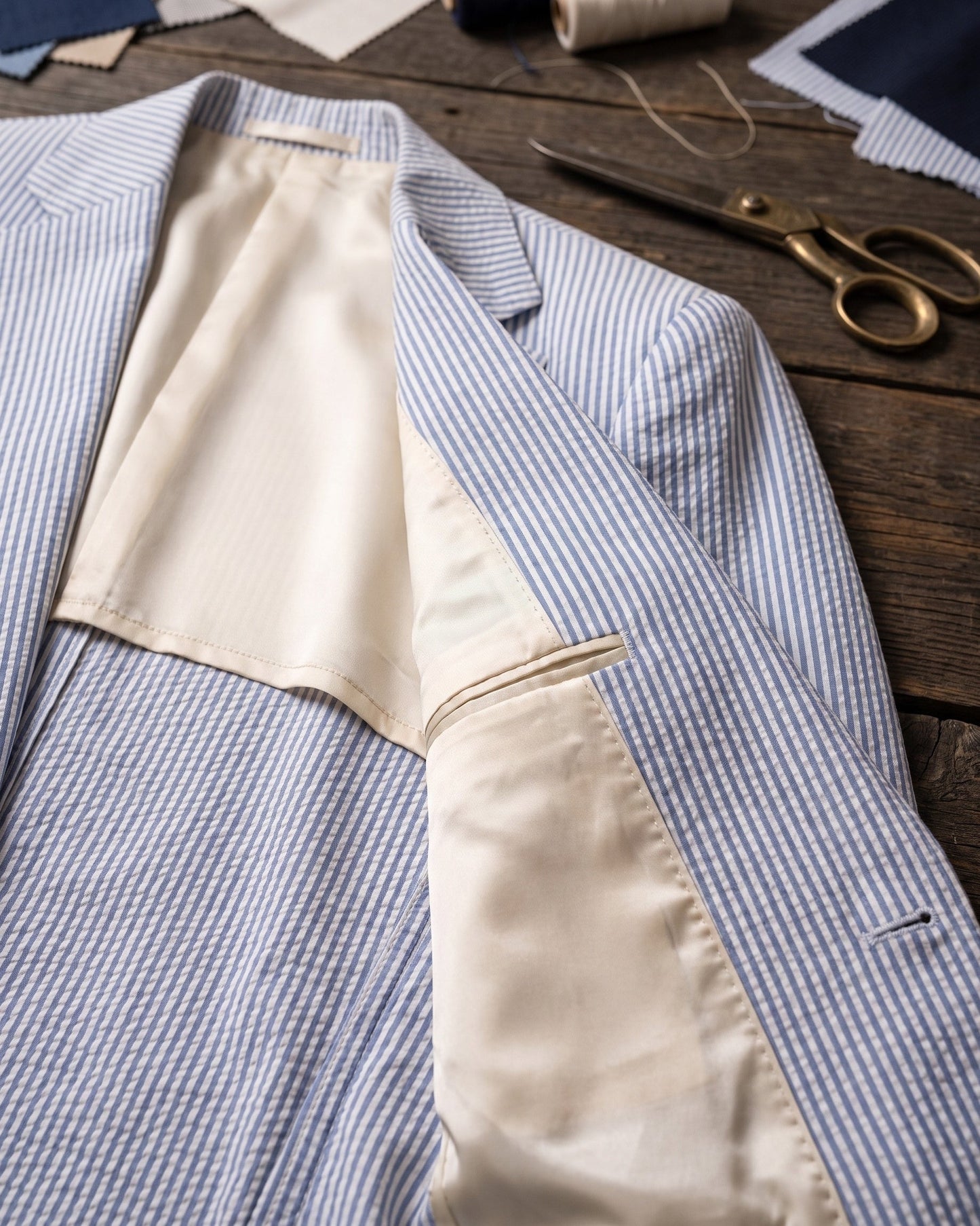 Pablo Striped Two-Piece Suit