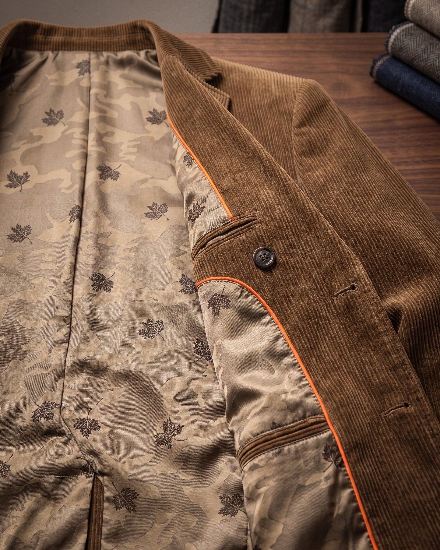 Riccardo Corduroy Cotton Blazer